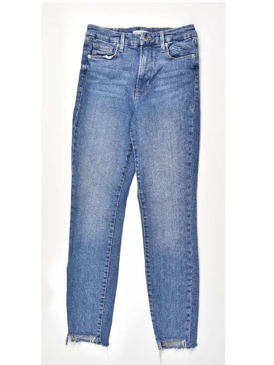 Good American Denim - Good American Good Waist Step Hem Jeans - 4 / 27